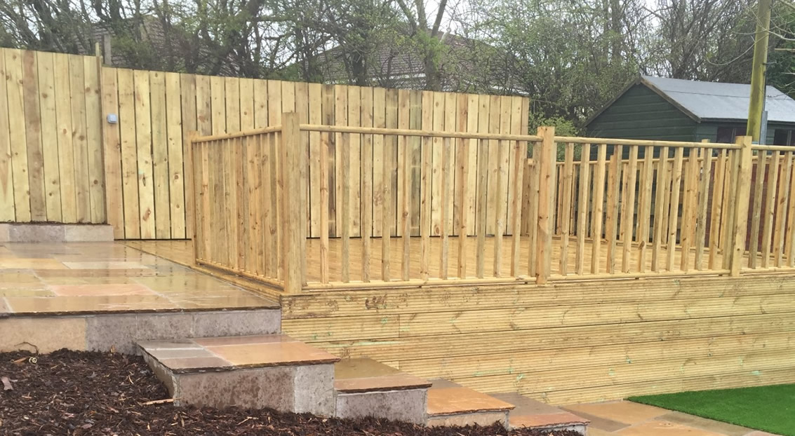 Decking Glasgow Garden Decking Glasgow S&D